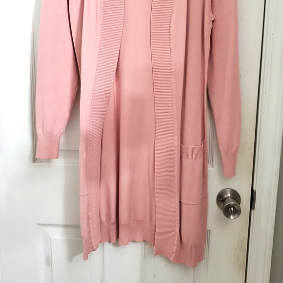 Pink Cardigan with Pockets - Picture 2 of 5